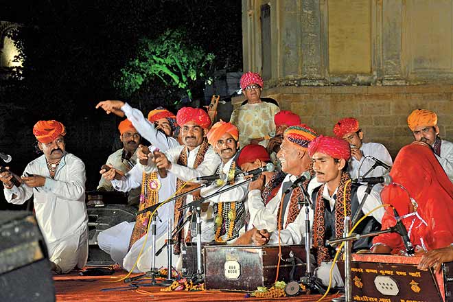 Festival of sacred music in Thiruvaiyaru, Tamil Nadu