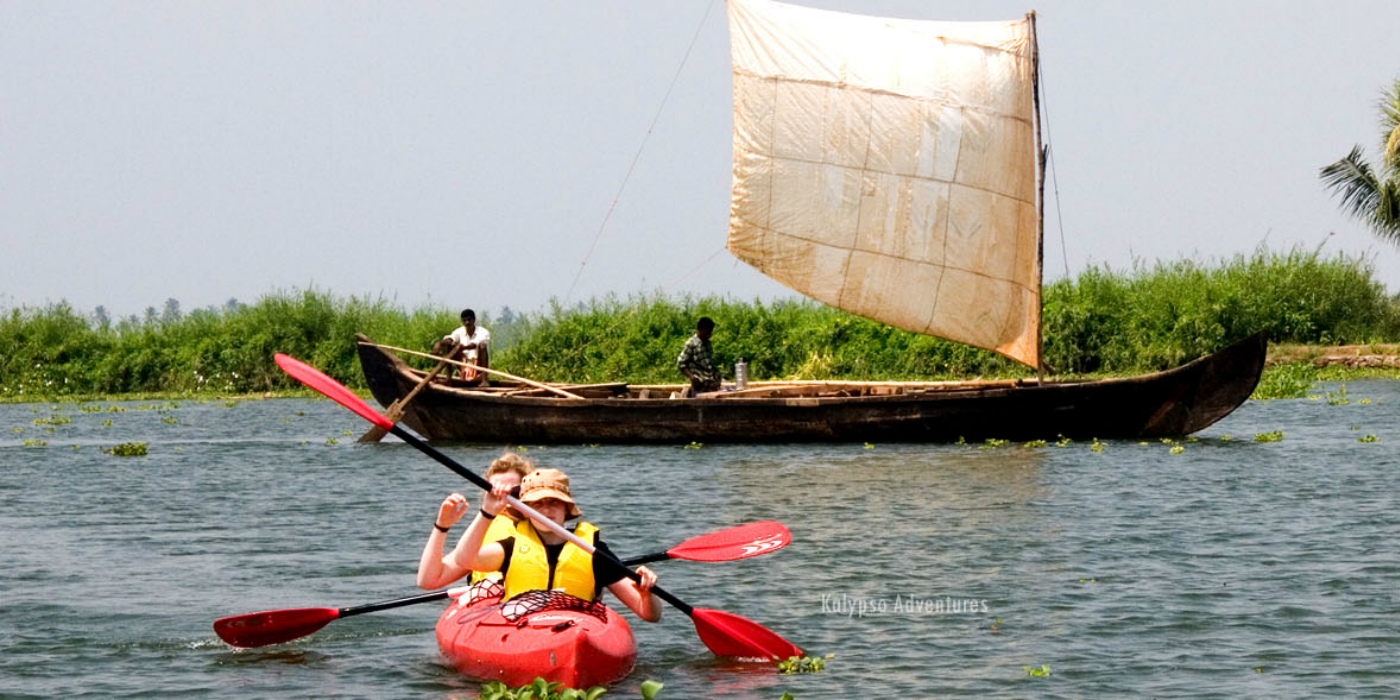 Rural cycling and Kayaking (Kerala)