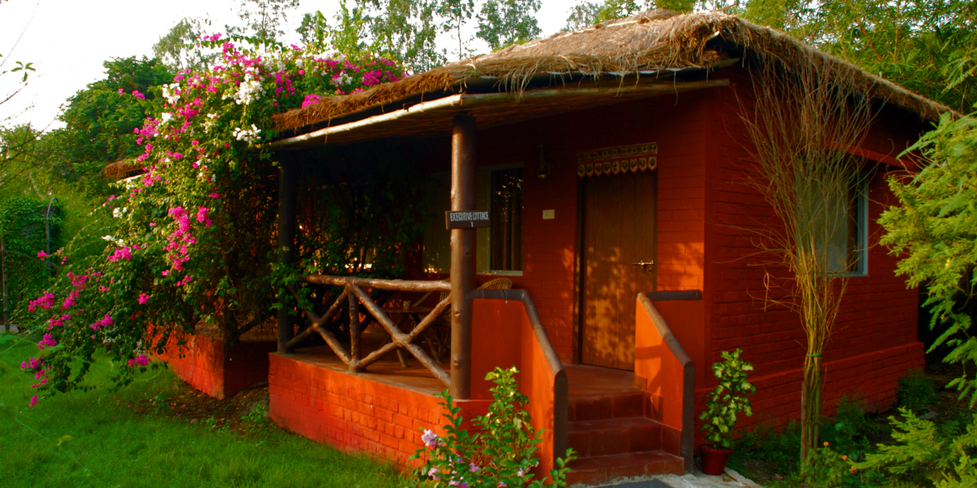 A cottage at Sundarban Tiger Camp